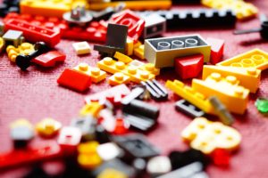LEGOs; The House that Cleans Itself organize disorganized family