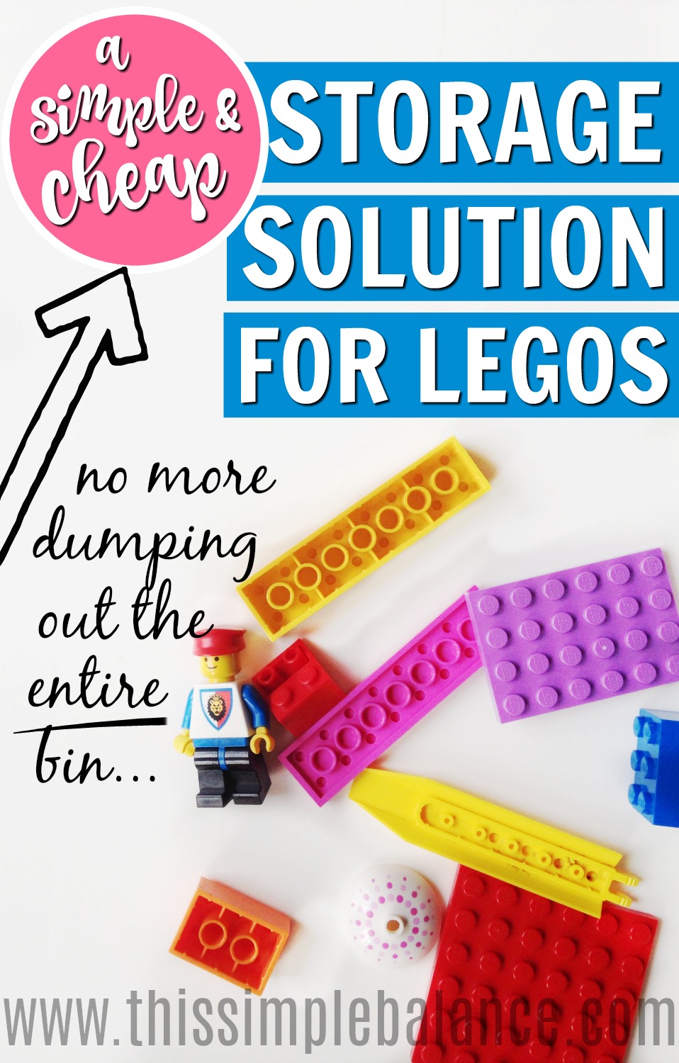 LEGO Storage | LEGO Organization | Best Way to Organize LEGOS | Cheap LEGO Storage Solution | Simple LEGO Storage | How to Store LEGOs