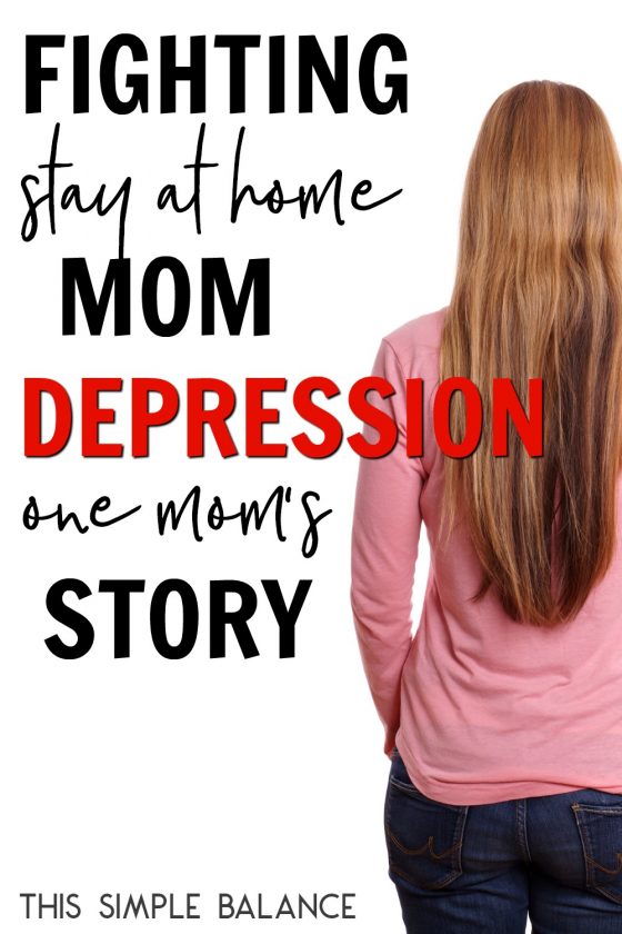 StayatHomeMom Depression One Way to Fight It This Simple Balance