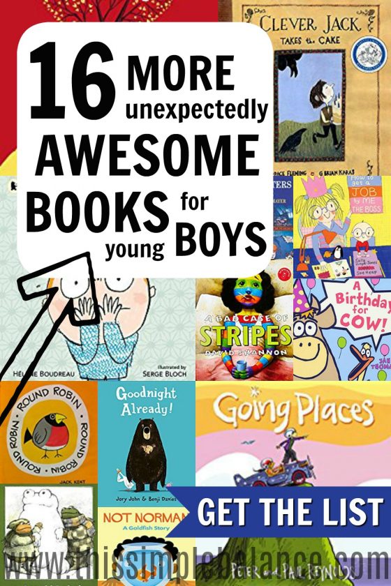 16 More Unexpectedly Awesome Books for Young Boys This Simple Balance