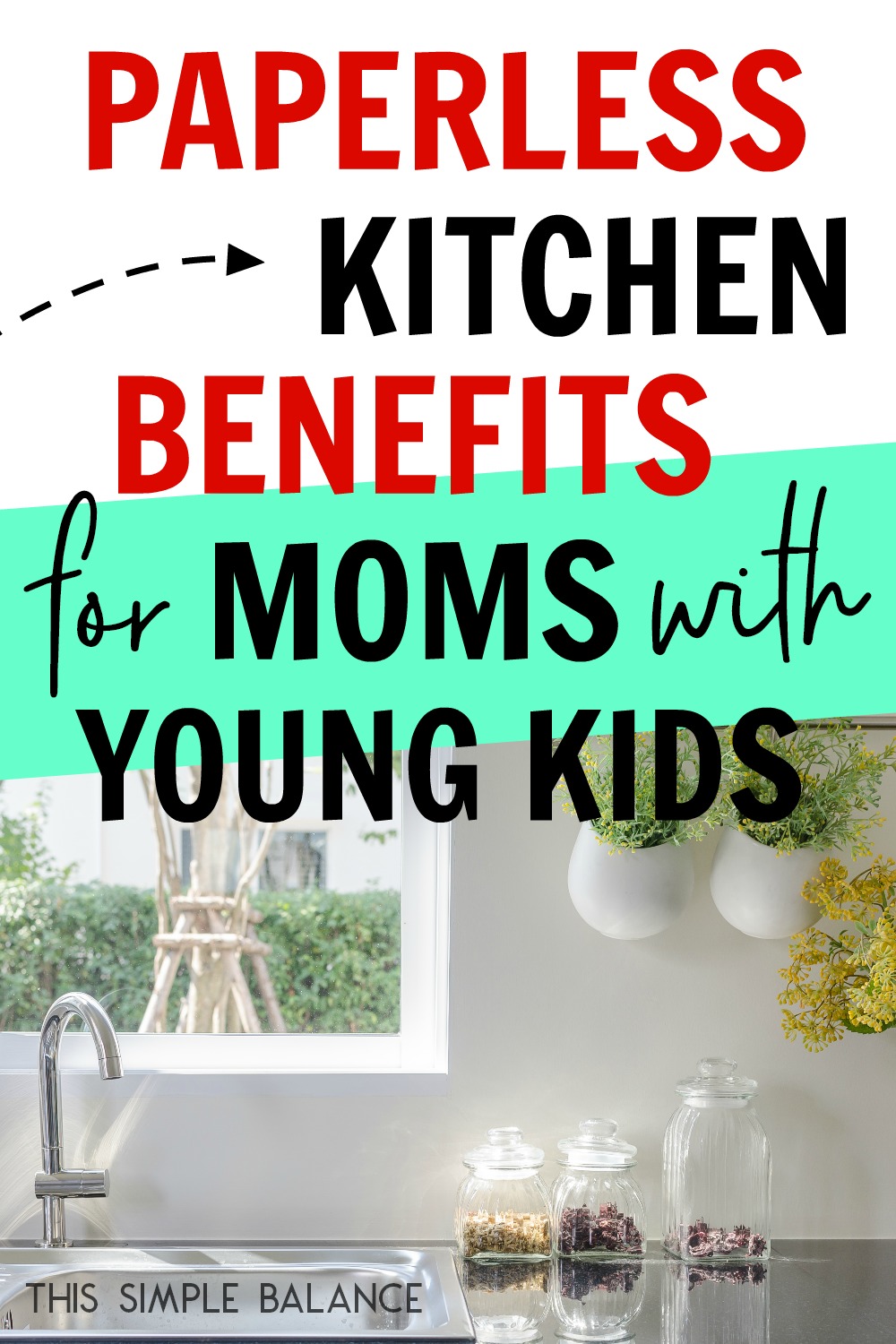 Why Every Mom NEEDS to Try the Paperless Kitchen | This Simple Balance