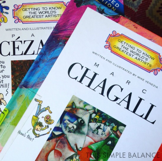 getting to know the world's artist book - Marc Chagall 