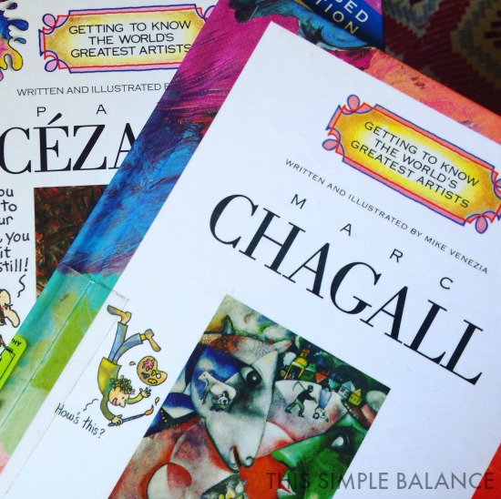 getting to know the world's artist book - Marc Chagall