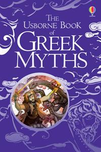The Usborne Book of Greek Myths book cover