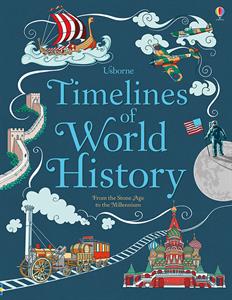 Usborne Timelines of World History book cover