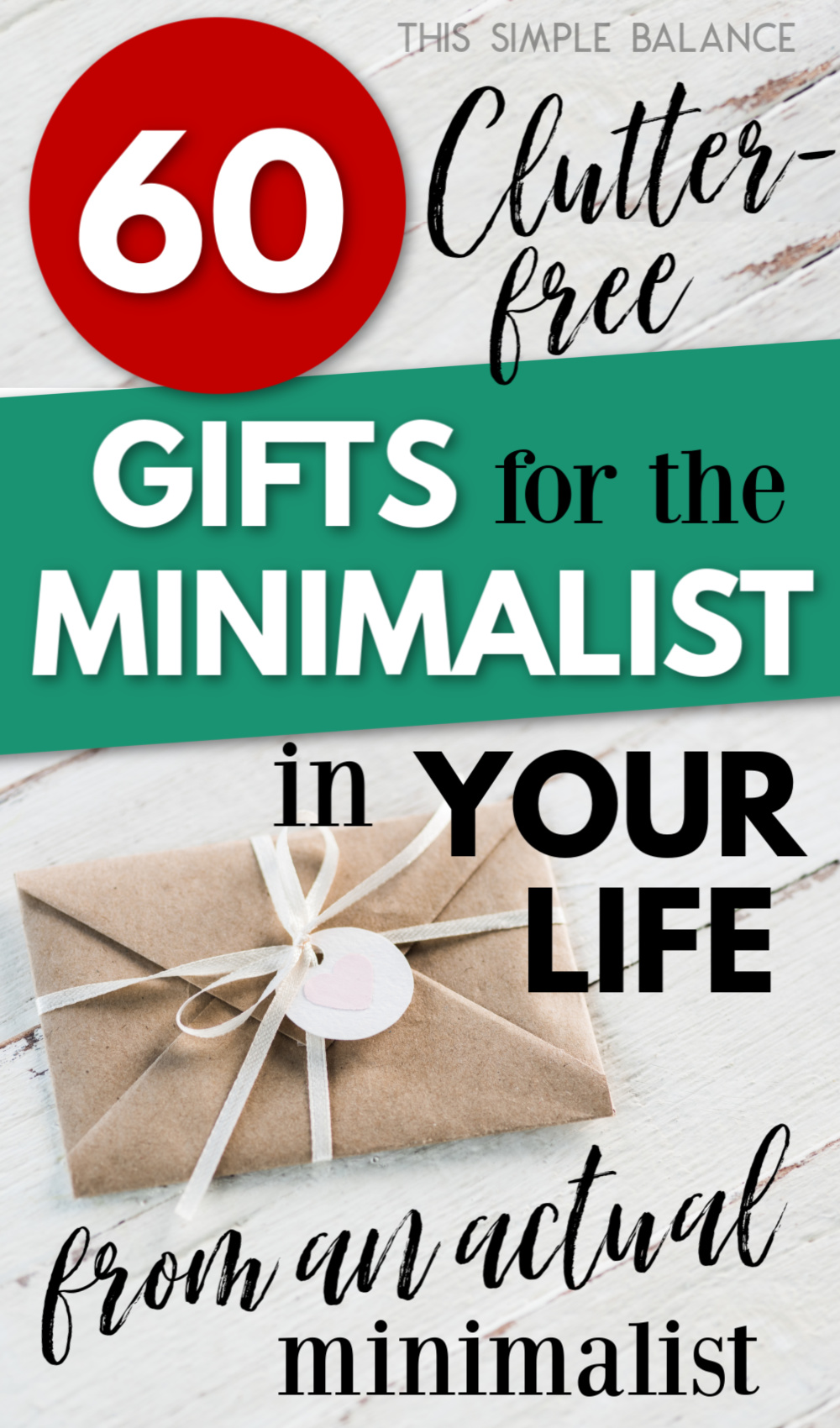 Gifts for Men Who Want Nothing, Minimalist Gifts for Men, Simple Gift Ideas  for Him, Gifts for the Man Who Wants Nothing 