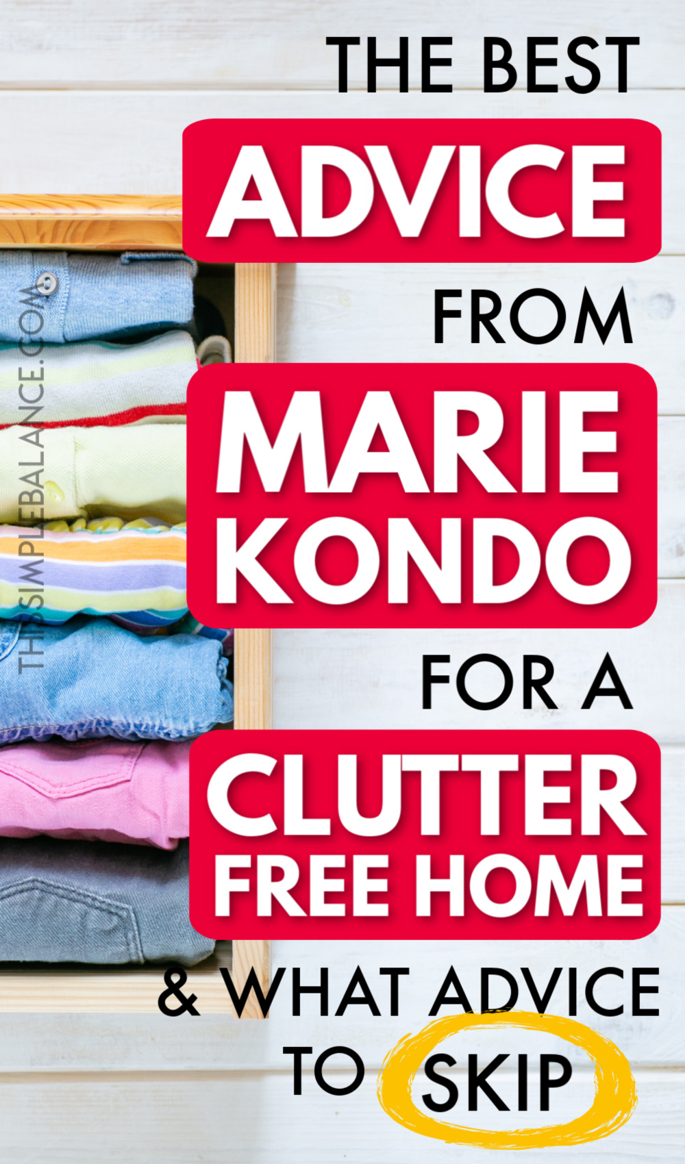 Marie Kondo folding guide: The ultimate guide to how to fold