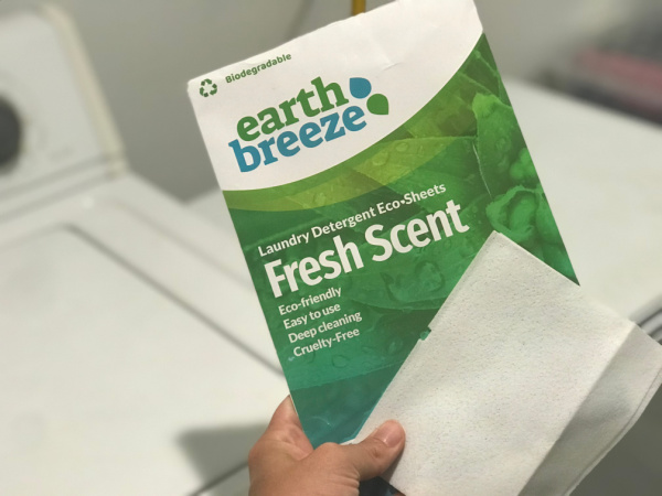 earth breeze fresh scent laundry sheets