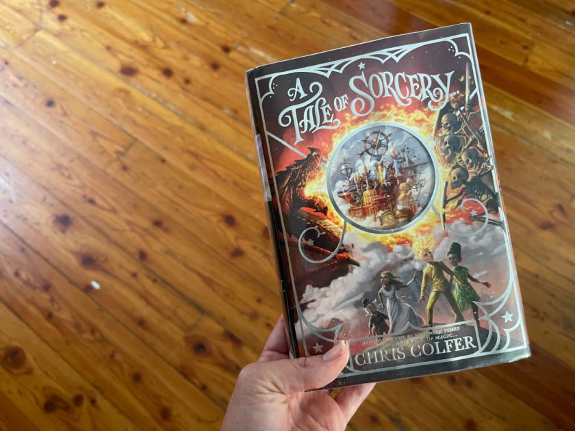 Chris Colfer's A Tale of Sorcery, read aloud for unschooling family