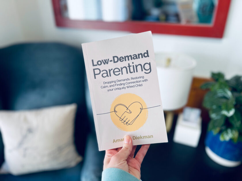 book in focus - Low Demand Parenting by Amanda Diekman.