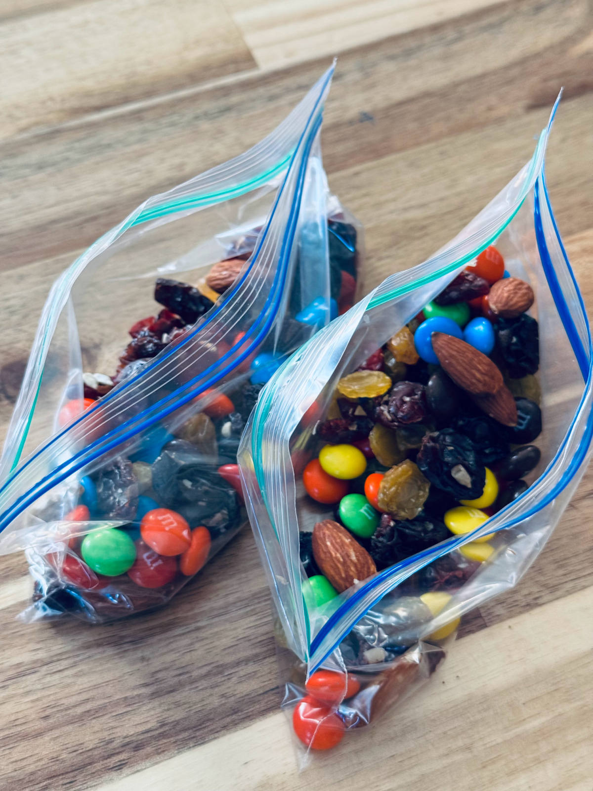 trail mix bags.