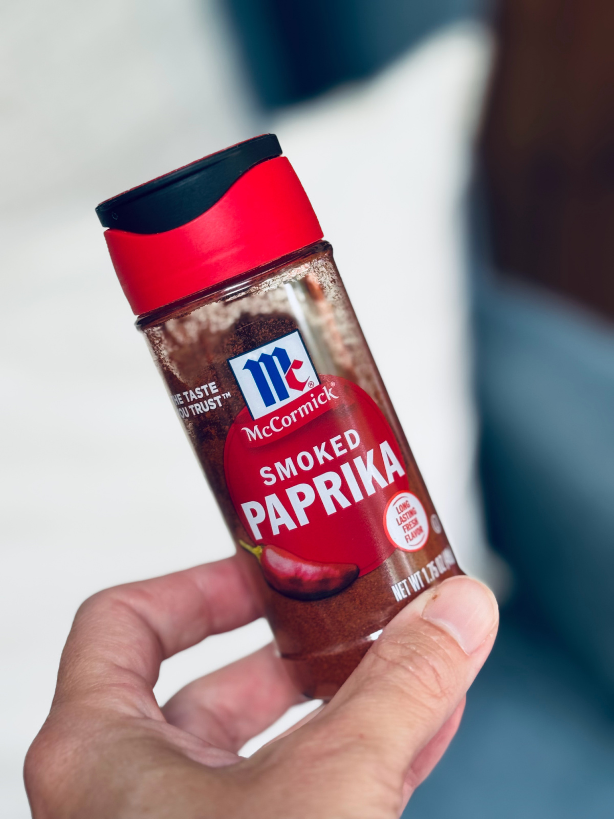 smoked paprika close-up.