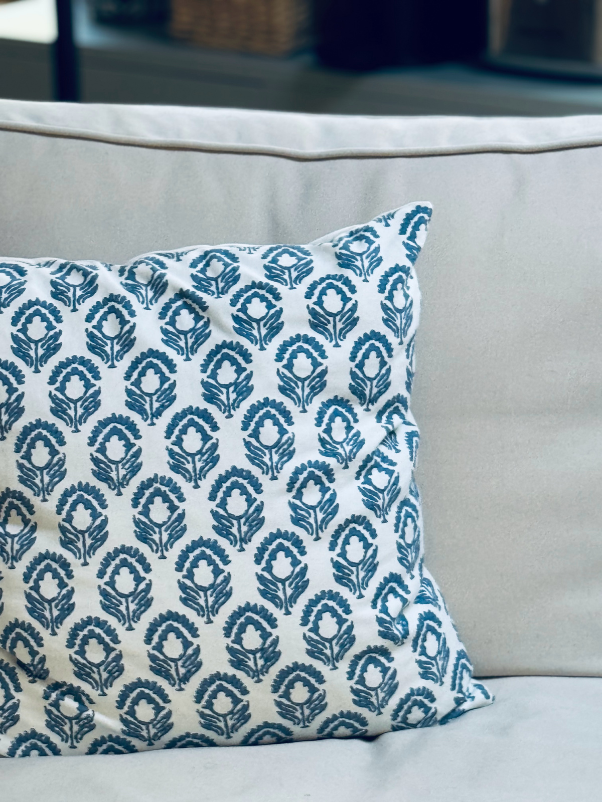 pillow cover purchased on Etsy.