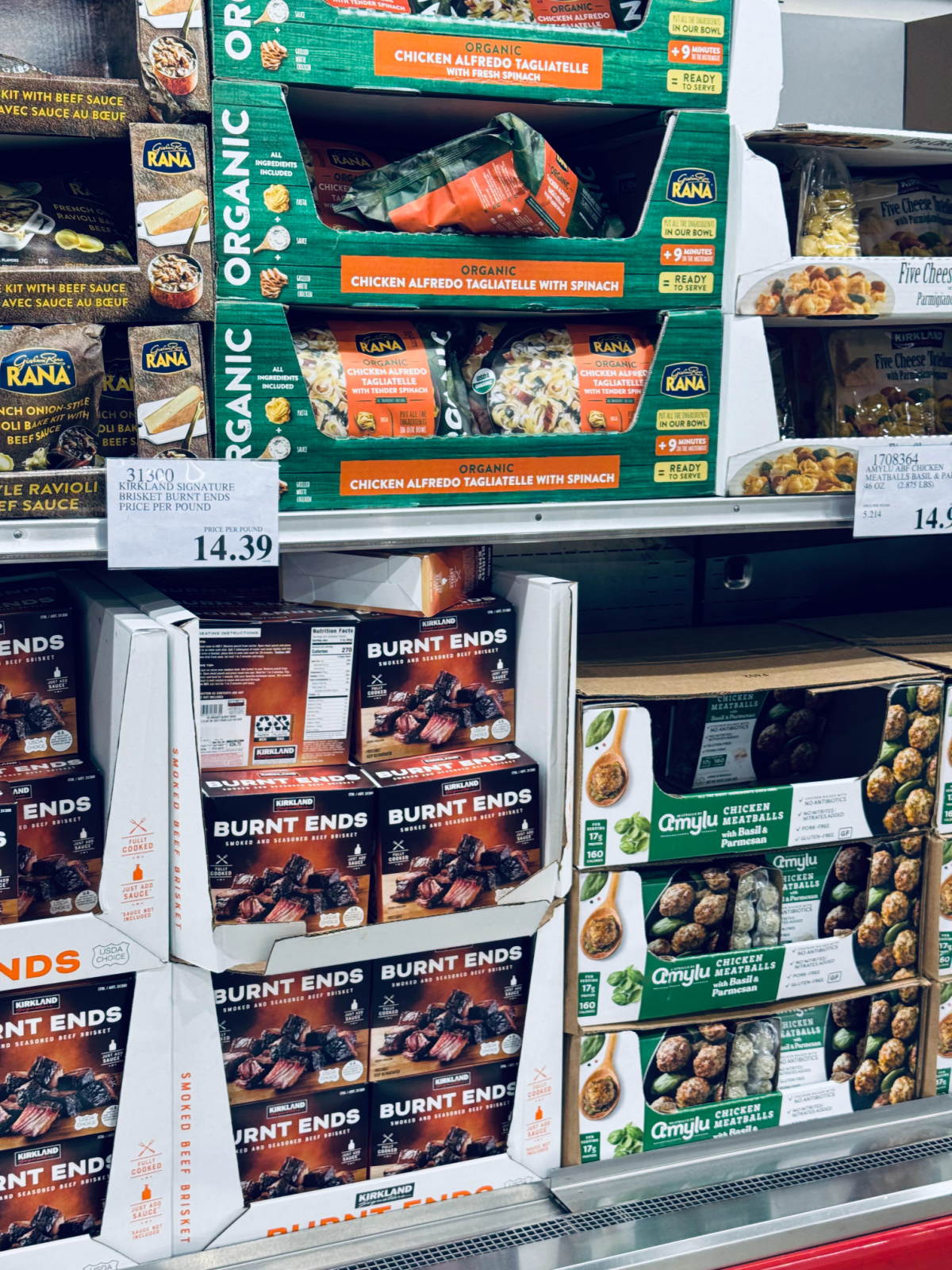 prepared food section at Costco.